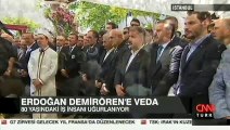 Erdoğan Demirören, Fatih Camisi’nde son yolculuğuna uğurlandı