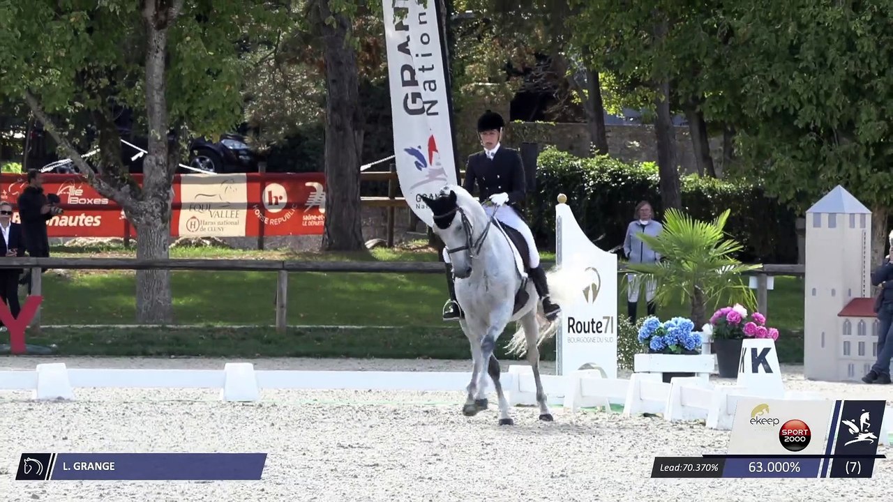 Grand National FFE - AC Print - Dressage | Cluny (FRA) | Lea GRANGE | SOCRATE COSTE ROUSSE
