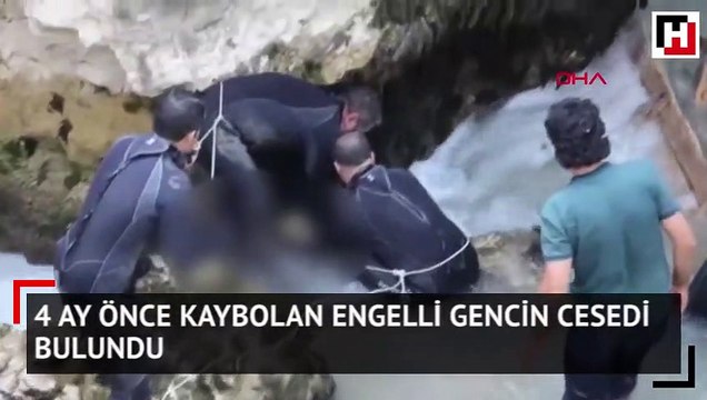 4 ay önce kaybolan engelli gencin cesedi bulundu