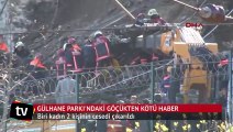 Gülhane Parkı'nda duvar çöktü, enkazdan iki ceset çıktı