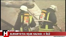 YÜKSEK GERİLİM HATTINA ÇARPAN UÇAK DÜŞTÜ..!! 4 ÖLÜ