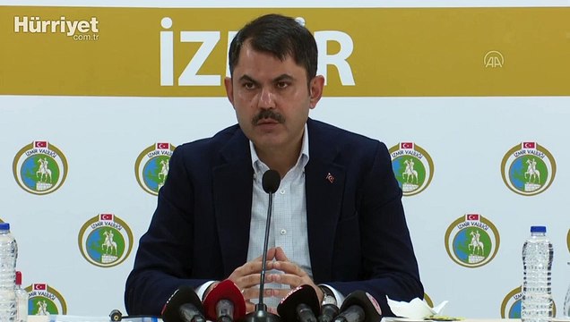 Son dakika haberler... Bakan Kurum'dan İzmir depremine ilişkin önemli açıklamalar