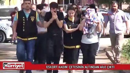 'Eskort Kadın' çetesinin altından aile çıktı