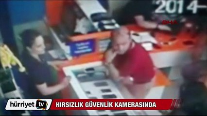 Descargar video: Cep telefonu hırsızlığı güvenlik kamerasında