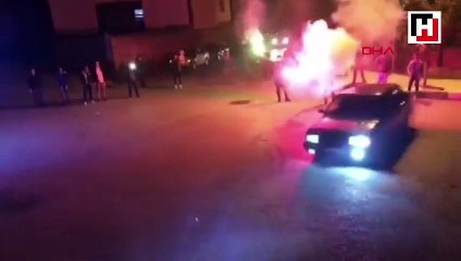 Drift yapan sürücüye 10 bin lira ceza