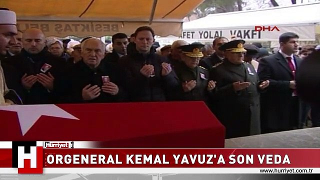 ERGENEKON SANIĞI EMEKLİ ORGENERAL KEMAL YAVUZ SON YOLCULUĞUNA UĞURLANDI
