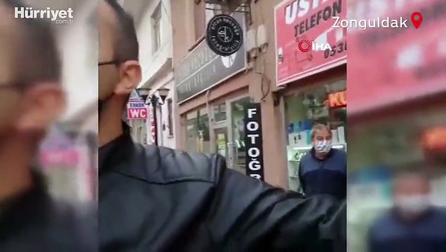 Ekiplere 'Genelge beni bağlamaz' dedi o anları videoya kaydetti