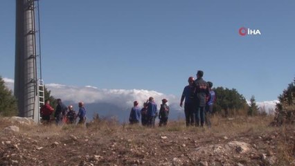 JAK ve AFAD ekiplerinden Ergan Dağı'nda nefes kesen kurtarma tatbikatı