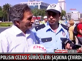 POLİSTEN SÜRÜCÜLERE UNUTULMAZ CEZA