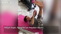 Hülya Avşar, Ronaldo'ya meydan okudu