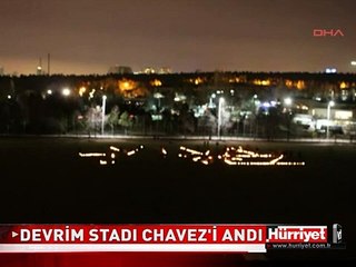 ODTÜ'LÜ ÖĞRENCİLER CHAVEZ İÇİN YAPTI