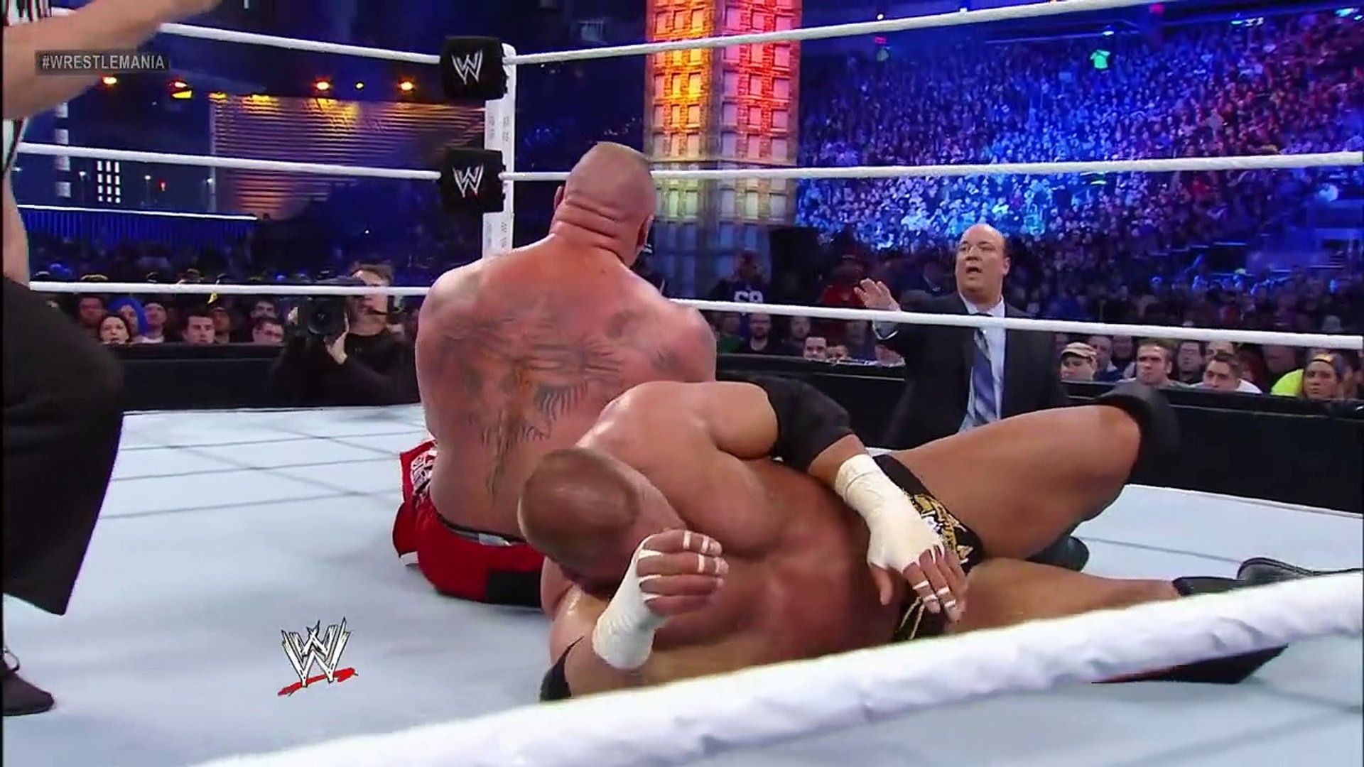 FULL MATCH Triple H vs. Brock Lesnar No Holds Barred Match WrestleMania 29