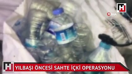 Tekirdağ’da yılbaşı öncesi sahte içki operasyonu