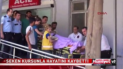 SURİYE'DEN SEKEN KURŞUNLA HAYATINI KAYBETTİ