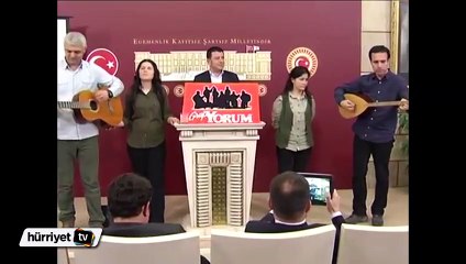 Grup Yorum Meclis'te konser verdi