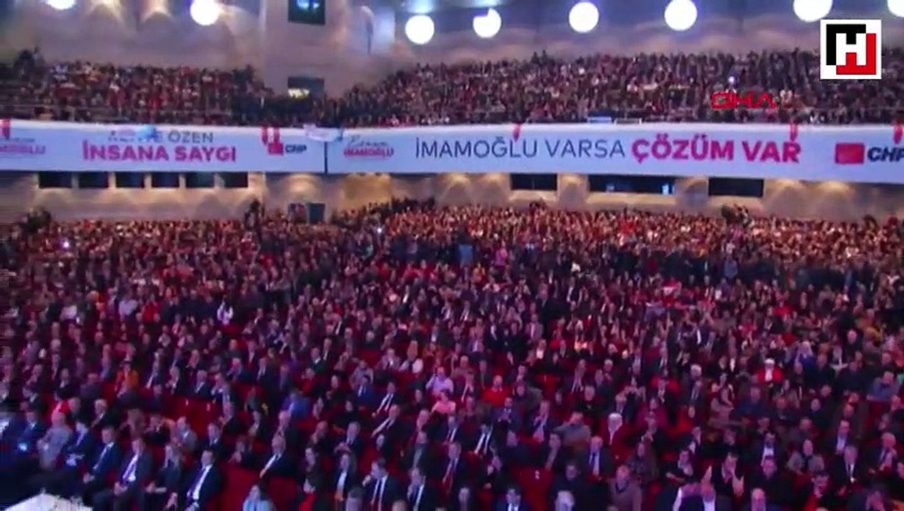 CHP, İstanbul Büyükşehir Belediye Başkan adayı Ekrem İmamoğlu'nu tanıttı