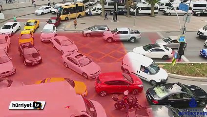 Kavşağı kilitleyene ceza