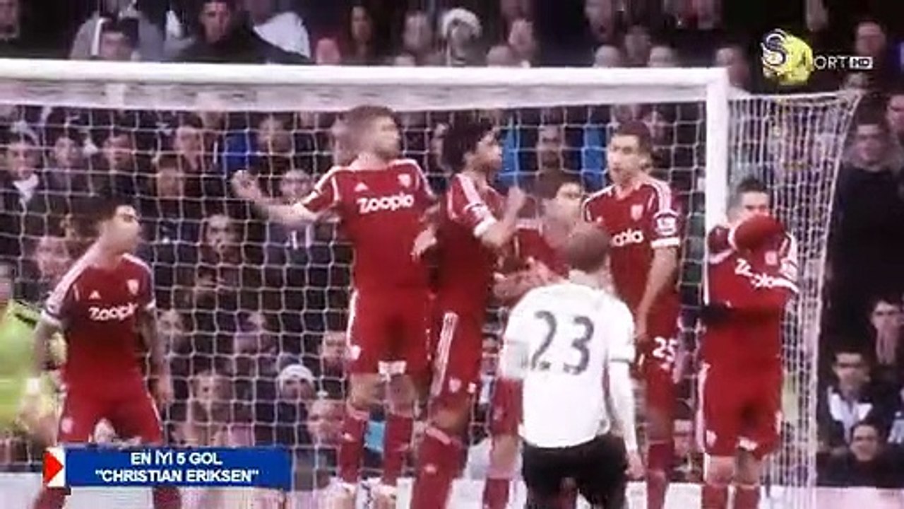 Christian Eriksen'den akıl dolu goller...