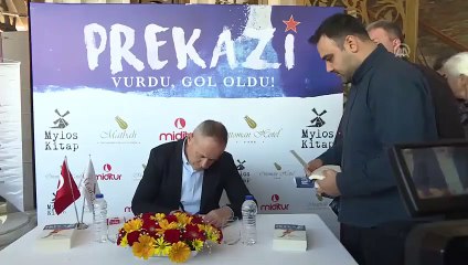Prekazi vurdu, gol oldu kitabı çıktı!