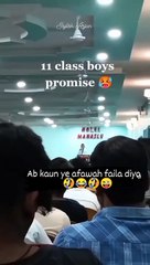 Class 11th ke bachhe sapat lete hue