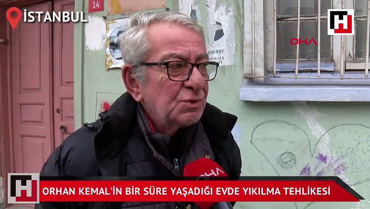 Orhan Kemal'in bir süre yaşadığı ev yıkılma tehlikesiyle karşı karşıya
