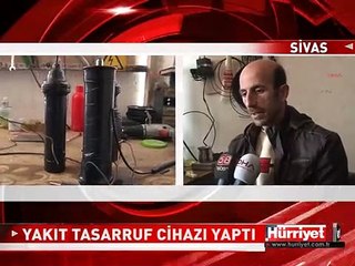 YAKIT TASARRUF CİHAZI YAPTI