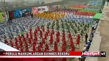 PERU HAPİSHANESİNDE GUINNESS REKORU