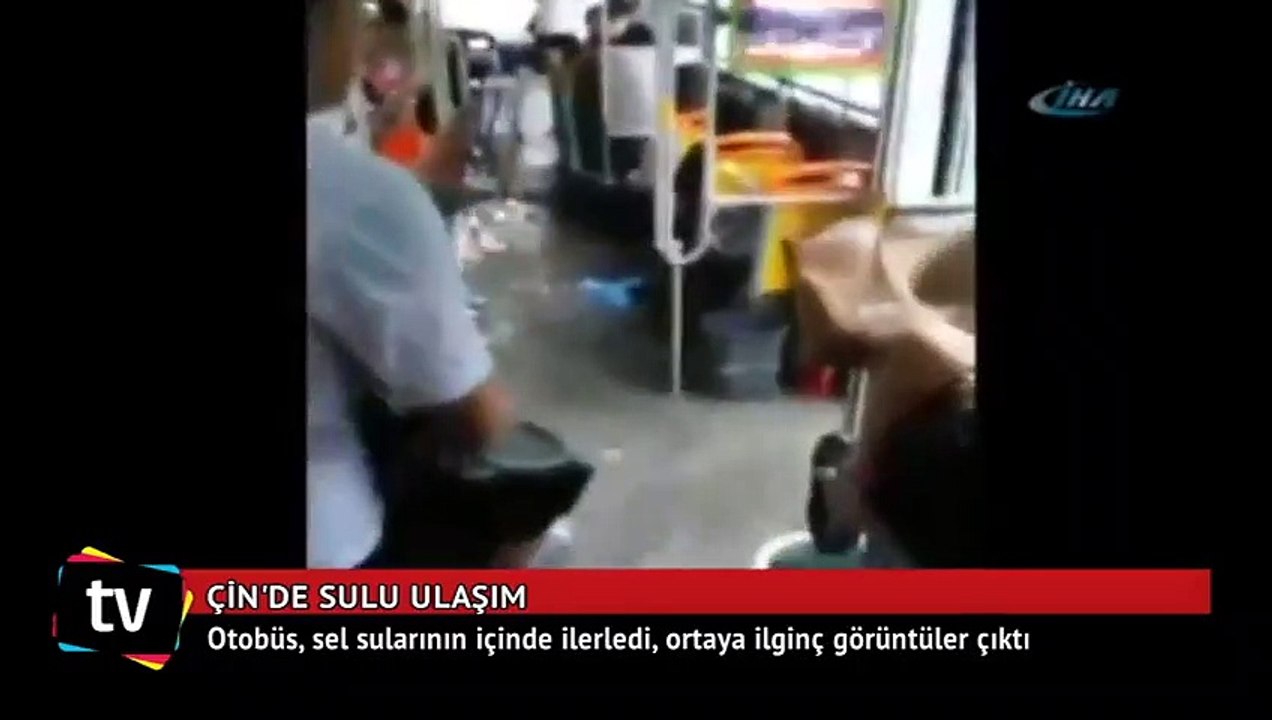 Çin’de sulu ulaşım