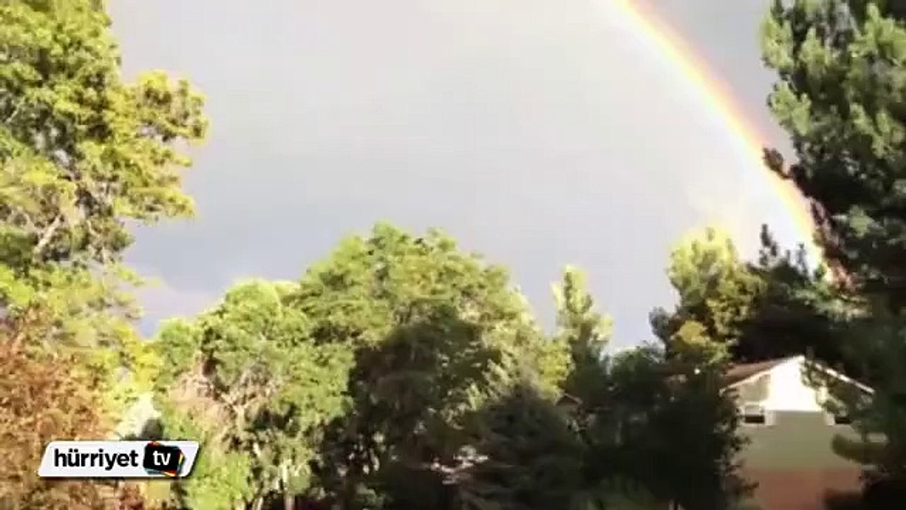 Aynı anda çifte gökkuşağı