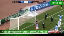 ÖMER GOLÜ ATTI ÇİFTETELLİ OYNADI