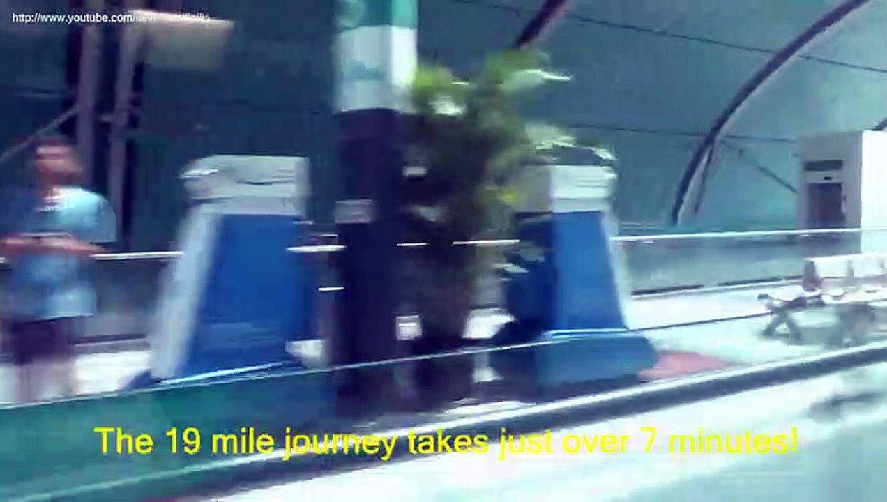 Dünyanın en hızlı treni ile yolculuk (430 km)