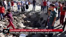 Silopi'deki patlamanın yarattığı tahribat, sabah ortaya çıktı