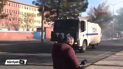Diyarbakır' da Sur' a yürüyüşe izin verilmedi, olaylar çıktı