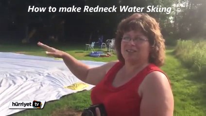 Sıcaklara çim biçme makinesi ile eğlenceli çözüm