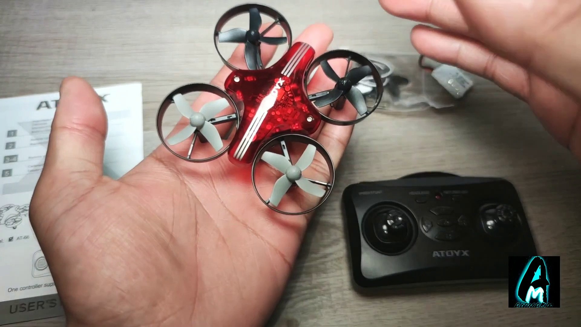 Atoyx Ghost Racing Drone AT66 (Review) - video Dailymotion