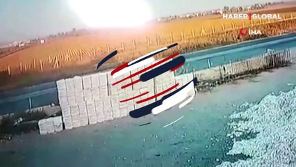 Feci kaza anı kamerada: 4 yaralı