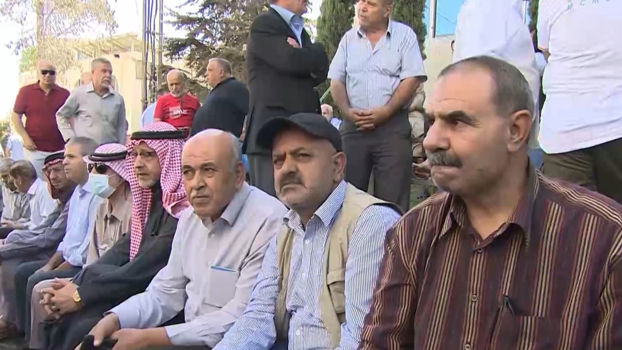 استمرار اعتصام متقاعدي شركة الفوسفات الأردنية