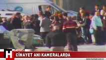 SAMSUN'DAKİ KORKUNÇ CİNAYET KAMERADA