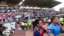Nazilli Belediyespor-Fethiyespor maçında olaylar çıktı