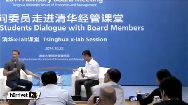 Zuckerberg Çin'de soruları Çince yanıtladı