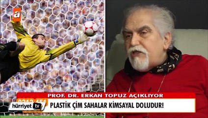 Ünlü profesörden 'Yapay çim kansere sebep oluyor' iddiası