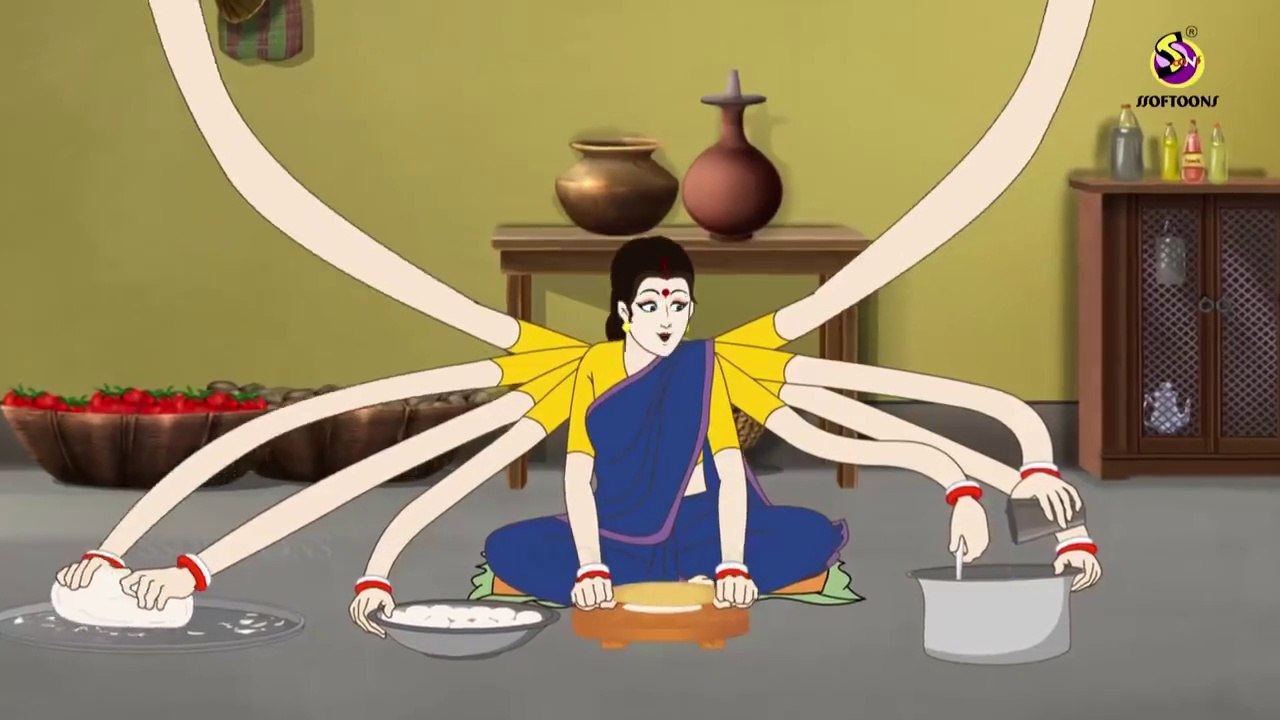 New Cartoon| Dosh Hater Bou __ Notun Bangla Golpo __ Mojar Golpo _ Magical Cartoon