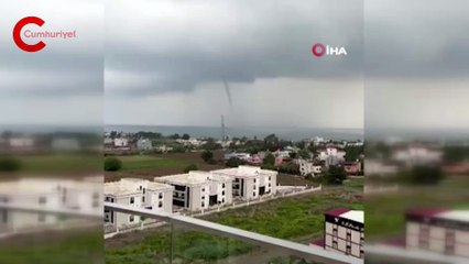 İskenderun Körfezi'nde 3 hortum oluştu