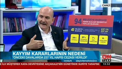 Bakan Soylu’dan CNN Türk’te kayyım açıklaması