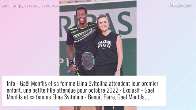 Gaël Monfils et Elina Svitolina parents : leur princesse a un prénom très original, une 1re photo dévoilée