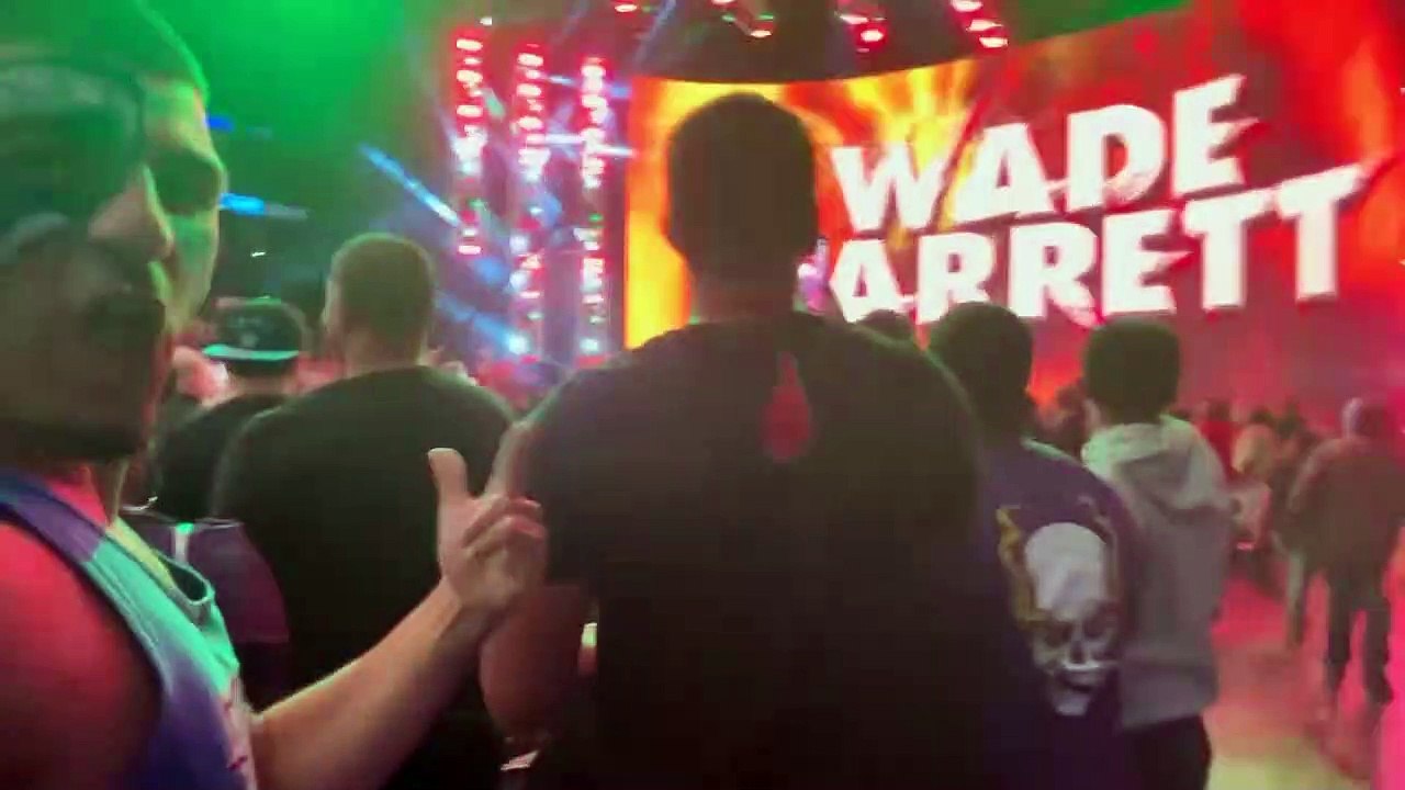 Wade Barrett Announcer Entrance Off Camera - WWE Smackdown 10/14/22