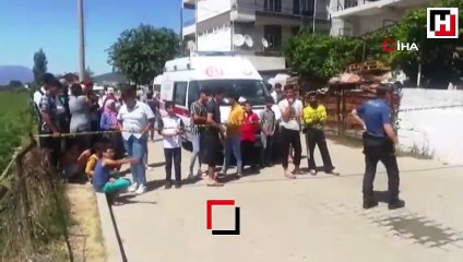 Prizde unutulan telefon evi yaktı