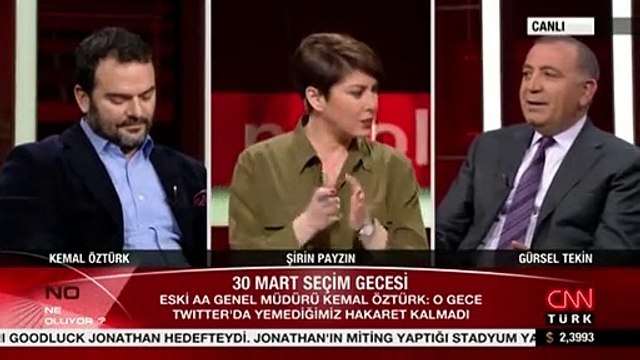 Gürsel Tekin: Seçim gecesi AK Parti Genel Merkezi'nde ne işin var?
