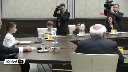 Çocuk Cumhurbaşkanı'nın konuşması