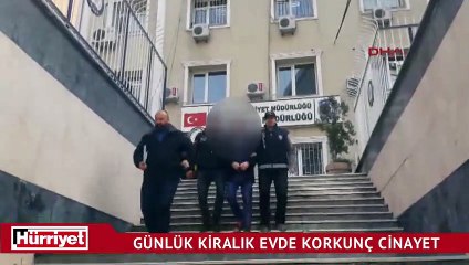 Günlük kiralık evde korkunç cinayet